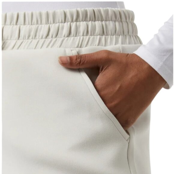 NEW 32 Degrees Sueded High Rise Pant | Cream - Picture 3 of 6
